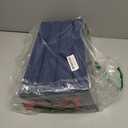 Wall Mount Mailbox for House Outside, Large Capacity Mailbox with Flag Drop Box, Galvanized Steel and Rust-Proof Metal Post Box, 15.74"x9.84"x4.33", Blue, MD065