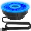 Upgradeable LED Light with 10ft Power Cord for Pond Fountain Kits, Including 1 x LED Light, for Models CF1500/2000/3000