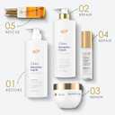 Dove Shampoo 4 count Intensive Repair for Damaged Hair with Bio-Protein Care Technology and Amino Serum 12 Fl Oz