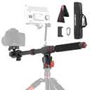 AMBITFUL 42" Tripod Extension Arm Heavy Duty Aluminum Horizontal Boom Arm
18.9"-42" Adjustable Tripod Boom Arm with Sandbag,360° Rotatable Overhead Photography Arm for Camera, 22lbs Load Capacity