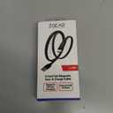 USB-C Carplay Cable for iPhone 17 Pro Max 16e 16 Plus 15, Two-Color Braided USB A to USB C Cable Car Play Wire Data Transfer Car Audio Android-Auto Cord for Samsung S24 S23 S22 S21 S20, 3.3ft Black