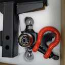 TYT Adjustable 4-in-1 Tri-Ball Hitch Ball Mount for 2-Inch Receiver