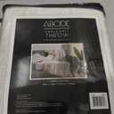 Throw, Soft & Cozy Cotton Blanket, Cable Knit Home Decor (Dublin White, 50" x 70")