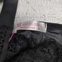 Avidlove Lingerie for Women Lace Corset and Panty Outfits Garter Lingerie Sets (Medium, Black)