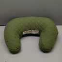 Boppy Nursing Pillow - Ergonomic Bottle & Breastfeeding Pillow with High, Firm, Large Area, Water-Repellent Cushion with Washable Cover; Baby Safety Alliance Verified - Quilted Moss