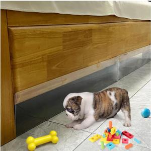 6" H Under Bed Blocker for Pets, 8-Pack | Prevents Toys & Pets from Going Under Furniture - Stops Dogs & Robotic Sweeper Stuck