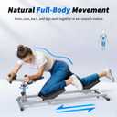 seanleecore Primal Crawl & Spine Twist and Stretch Trainer Full Body Low-Impact Cardio Machine with Adjustable Hand Grips, Knee Support & Steel Frame | Home Gym Equipment