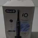Oral-B iO Deep Clean + Protect Rechargeable Electric Toothbrush, Black with a iO Series 7 Toothbrush, 2 Replacement Brush Heads, and a Charging Travel Case