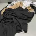 BesserBay Girls 5Pcs Colonial Black Costume Long Sleeve Ruffled Collars Button Dress, Size 6-14 Years