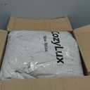 CozyLux Queen Comforter Set Beige Seersucker 7 Pieces Bed in a Bag Queen Comforter Set with Sheets, Luxury Soft Bedding Set with Down Alternative Comforter, Sheets, Pillowcases & Shams for All Seasons