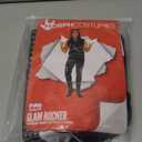 fun shack Mens 80s Rocker Costume, Rocker Halloween Costume Men, 80s Rock Costume, 80's Rocker Mens (Medium, Black)