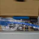 Carefree Fish Aquarium Gravel Cleaner 15~30In with 6Ft Water Hose Fish Tank Water Changer Sand Vacuum with Skimmer Net and Long Handle Sponge Brush Algae Scraper