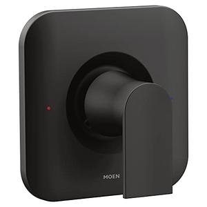 Moen T2471BL Genta LX Posi-Temp Pressure-Balancing Modern Trim Valve Required, Matte Black