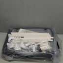 Outdoor Cat House Elevated,Insulated Feral Cat House Outdoor for Winter,Waterproof Cat Bed with Cozy Cushion (Grey, Large)