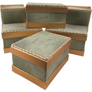 Expo International Value Pack of 6 Cosmopolitan Rectangular Green / 3 pc. Set Gift Box