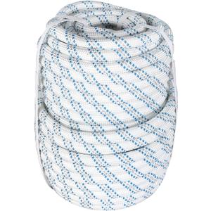 3/4In x 150FT Double Braid Polyester Arborist Bull Rope Tree Rigging Line for Flagpole Halyard, Pet Leash, Clothesline, Rigging, Swing