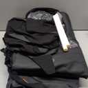 CAROMOP Faux Leather Car Seat Covers Full Set,Luxury and Comfortable Covers for Cars,Split Bench Compatible Car Interior Covers,Universal Fit for Suvs,Vans,Trucks,Airbag Compatible(5-Seat Black)