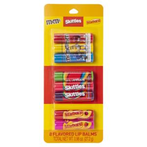 Taste Beauty Mars Candy 8-Pack Variety Flavored Lip Balm