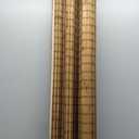 LazBlinds Cordless Bamboo Roman Shades, Privacy Blinds for Interior Windows, Room Darkening Roll Up Bamboo Blinds for Home & Patio, 46.5" W x 48" H, Highfield Teak