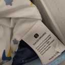ZIGJOY Sleep Sack Swaddle 0.5 TOG Baby Wearable Blanket 100% Cotton Baby Swaddle Blanket for Newborns 0-6 Months for Boy Girl, Blue & Space (Small)