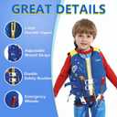 Toddler Swim Vest - Kids Swim Floaties for Toddlers for 35-60 Pounds Boys & Girls, Kids Swim Vest with Adjustable Safety Strap Age 3-6 Years