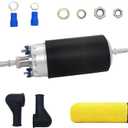 12V Gasoline Inline High Pressure Fuel Pump 200LPH High Flow 125PSI,16.4 Feet of Super Suction PowerUniversal Replacement E2000