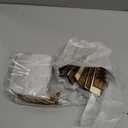 Civaner 24 Pcs Rustic Christmas Tree Ornaments Farmhouse Ornaments for Tree Natural Wooden Label Hanging Decorations for Home Office Fireplace Wreath Garland Winter Holiday Xmas Party Decor(Brown)