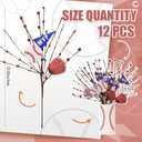 XunYee 12 Pcs Baseball Party Decorations Baseball Centerpieces Sticks for Table Sport Rugby Birthday Toppers for Game Day Baby Shower Decor Sport Artificial Flowers Birthday Party Supplies