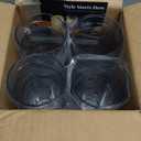 US Acrylic Cafe Plastic Reusable Tumblers (Set of 16) 20-ounce Water Cups in Clear | Value Set of Restaurant Style Drinking Glasses, Stackable, BPA-free, Made in the USA | Top-rack Dishwasher Safe