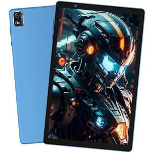 Tablet 10 inch, 32GB Storage,HD IPS Screen, Quad-Core,Dual Camera, WiFi, Bluetooth, Tablets with 6000mAh Battery, Type-C (Dark Blue)