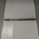 Avery Durable View 3 Ring Binder, 0.5" Slant Rings, 135-Sheet Capacity, 0.7 Inch Wide Spine, Great for Home, School Supplies, Office, or Organization Needs, 1 White Binder (17002)