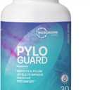 Microbiome Labs PyloGuard - Patented L reuteri DSM17648 to Improve Digestive Comfort - Gut Health & Immune Support Supplement - Postbiotic (30 Capsules), Best By 10/2026