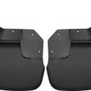 Husky Liners - Front Mud Guards | 2007 - 2018 Jeep Wrangler w/ Standard Bumper, Front Set - Black, 2 Pc | 56141