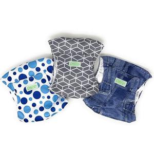 Dr. Judy Morgan's Naturally Healthy Pets Washable Male Dog Diaper Belly Band wrap Print Colors (Large)