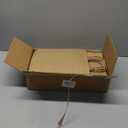 vanhel 50 PCS Gift Bags with Handles,8 x 4.25 x 10.5 Inches,Gift bag,Brown Paper Bags with Handles bulk, Shopping,Party, Retail, Merchandise, Favor