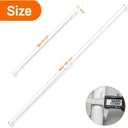 Tension Rods Room Divider, Premium Adjustable Curtain Tension Rod, 53-100 Inch Large Curtain Rod, No Drilling Tension Pole for Kitchen, Bathroom, Cupboard, Wardrobe, Window, Bookshelf DIY Project 1PCS