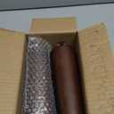 La Vane 6 inch Solid Wood Furniture Legs (15cm) - Walnut Finish Tapered Replacement Feet with 5/16 inch Thread & Mounting Plates - Set of 4 for Sofa, Couch, Cabinet, Ottoman