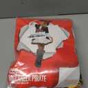 fun shack Pirate Costume Women's Deluxe Buccaneer Outfit with Corset Jacket, Dress, Hat (XX-Large, Black)