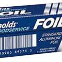 Reynolds Wrap Foodservice Aluminum Foil Roll with Built-In Cutter, Ideal for Restaurants, Catering, Cafeterias, and More, Easily Wraps Food and Lines Pans for Easy Cleanup, 1000 Square Feet