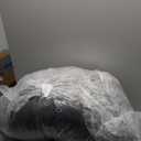 30 inches Donut Dog Bed for Medium Dogs,Calming Fluffy Round Pet Bed with Removable & Washable Cover,Fits up to 45 lbs Pets(Dark Grey,Medium)