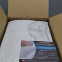 DOWNCOOL 3 Inch King Mattress Topper, Ultra Thick and Fluffy Supportive Memory Foam Mattress Topper for Body Pain, Mattress Pad with Breathable Mesh Design for Deep Sleep, 80x78x3 Inches