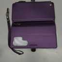 Defencase for Samsung Galaxy S25 Ultra Magnetic Wallet Case Compatible with Magsafe with RFID Blocking Zipper & Card Holder Women, PU Leather Detachable Phone Case for Galaxy S25 Ultra 6.9", Purple