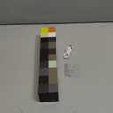 AIDYVOI Light-up Wall Torch Lamp, 7-Color Night Light, Rechargeable Night Lamp, Hand Held & Wall Mountable Table Light, Costume Cosplay Nightstand Lamp for Room Decor for Boys, Brown