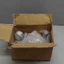 UMMNPR 2 in 1 4 Pack Christmas Stocking Holders for Mantle, Heavy Duty Weighted Metal Hanger with Non-Slip Base Xmas Ornament for Garland Hook Fireplace, Shelf, Tabletop, Counter, Window Decor (Silver)