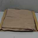 sancua Round Tablecloth - 70 Inch - Water Resistant Spill Proof Washable Polyester Table Cloth Decorative Fabric Table Cover for Dining Tables, Buffet Parties and Camping, Taupe