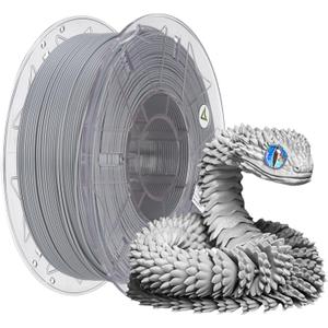 2025 Official RFID CREALITY Hyper PLA RFID Filament 1.75mm for K2 Plus Combo, High Speed 30-600mm/s 3D Printer Filament, 1kg(2.2lbs)/Spool Hyper PLA RFID Support CFS, for Most 3D Printers Grey