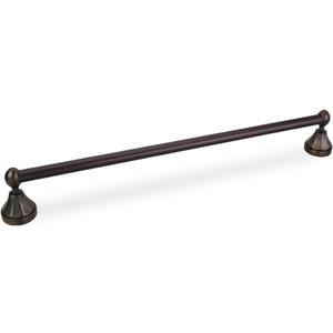 Elements BHE3-04DBAC 24 Inch Transistional Towel Bar, Dark Brushed Antique Copper