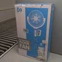 Cordless Rechargeable Pedestal Fan, 12000mAh Battery, Remote Control, Large