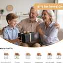 Prayer Cards Bible Verse Jar,Spiritual Christian Baptism Confirmation Self Care Gifts for Personal Growth,Hope Holy Prayer Jar Scripture Cards,Birthday Gift For Women Men Wife Mom Friends Daughter