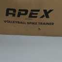 Volleyball Spike Trainer  Adjustable Solo Practice Station for Hitting & Spiking  Durable 25lb Base, Easy Ball Reload  Indoor/Outdoor Training Aid for All Skill Levels